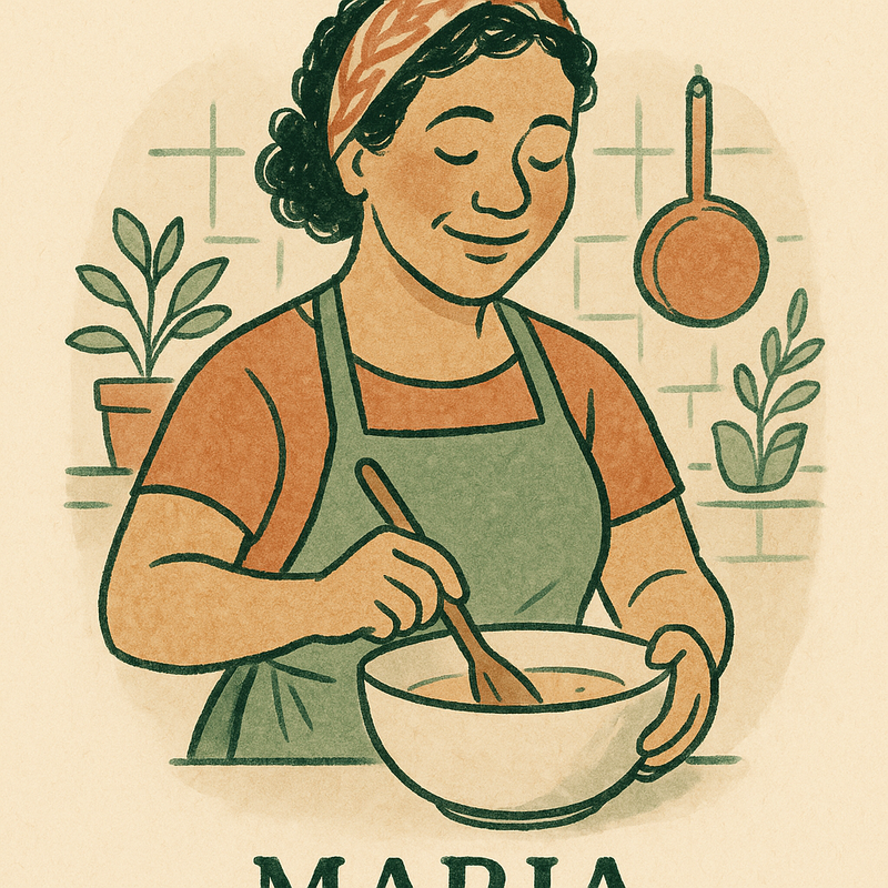 Mascote Receitas da Maria
