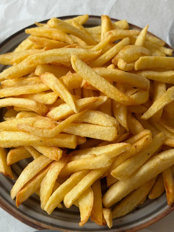 Batata frita crocante na airfryer