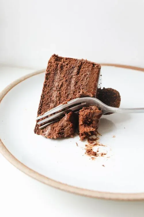 Bolo de chocolate simples