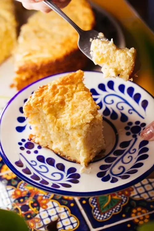 Bolo de milho cremoso