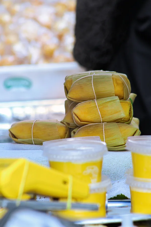 Pamonha doce tradicional